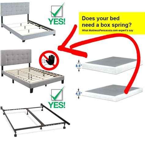 metal bed frame box spring required|bed frame for box spring.